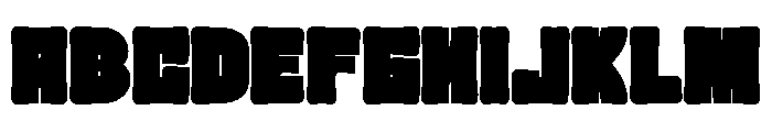 LUDES Regular Font UPPERCASE