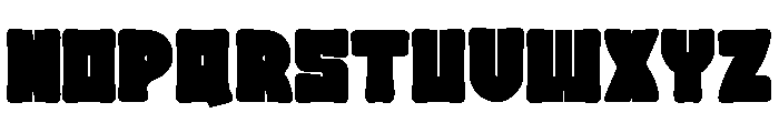 LUDES Regular Font UPPERCASE
