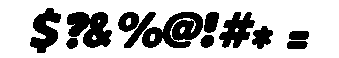 LUMORA Italic Font OTHER CHARS