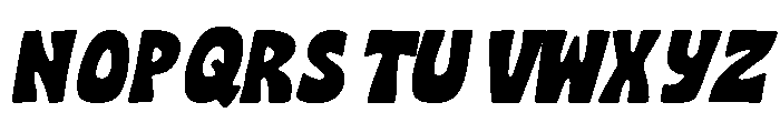 LUMORA Italic Font UPPERCASE