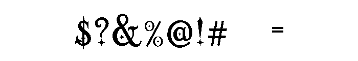 LUNAR BLOOM Font OTHER CHARS