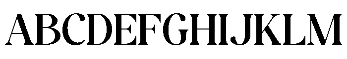 LUXERION-Regular Font UPPERCASE