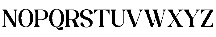 LUXERION-Regular Font UPPERCASE