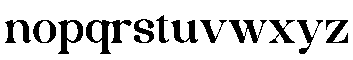LUXERION-Regular Font LOWERCASE