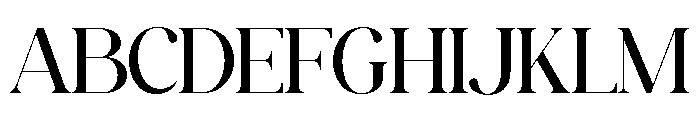LUXORIA-Regular Font UPPERCASE