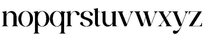LUXORIA-Regular Font LOWERCASE