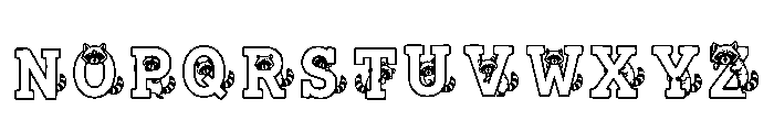Luca Regular Font LOWERCASE