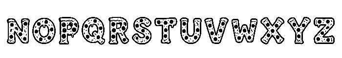 Lucca Regular Font UPPERCASE