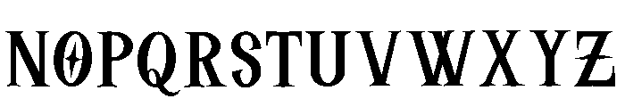 Lucent Nocturn Plain Font LOWERCASE