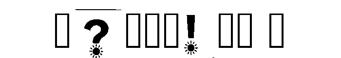 Lucinda Regular Font OTHER CHARS