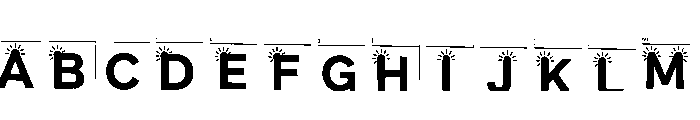 Lucinda Regular Font UPPERCASE