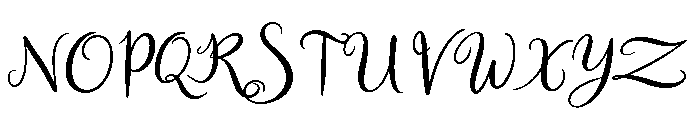 Luckiest Guide Regular Font UPPERCASE