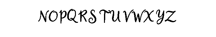 Luckiest Guide Regular Font LOWERCASE