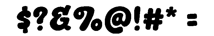 Luckiest Guy Regular Font OTHER CHARS