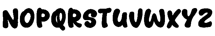 Luckiest Guy Regular Font LOWERCASE