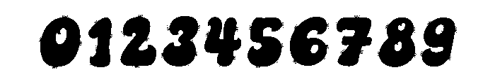 Lucky-3 Font OTHER CHARS