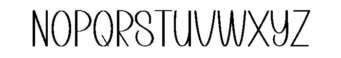 Lucky Autography Font UPPERCASE
