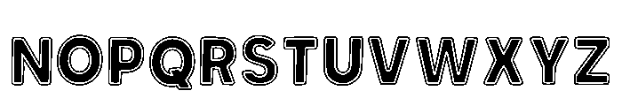 Lucky Bold Regular Font LOWERCASE