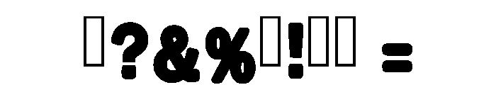 Lucky Children Regular Font OTHER CHARS