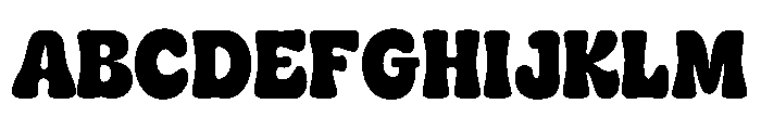 Lucky Chunks Font UPPERCASE