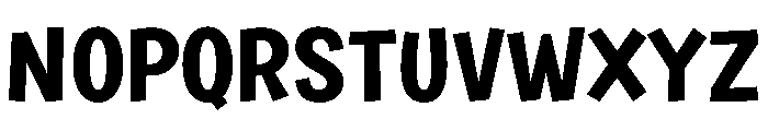 Lucky Crush Font UPPERCASE