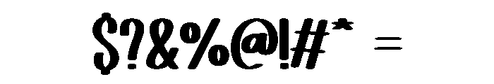 Lucky Farmer Regular Font OTHER CHARS