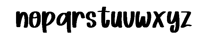 Lucky Farmer Regular Font LOWERCASE