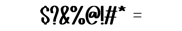 Lucky Grinch Regular Font OTHER CHARS
