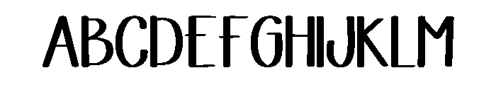 Lucky Grinch Regular Font UPPERCASE