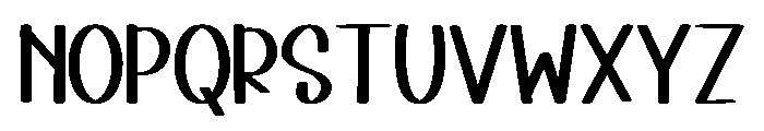 Lucky Grinch Regular Font UPPERCASE