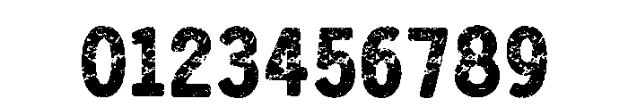 Lucky Grunge Regular Font OTHER CHARS