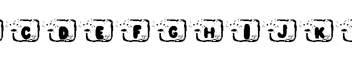 Lucky Lion Font UPPERCASE