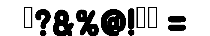 Lucky School Regular Font OTHER CHARS