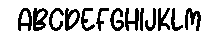 Lucky Stars Regular Font UPPERCASE