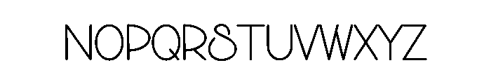 Lucky Summer Font UPPERCASE