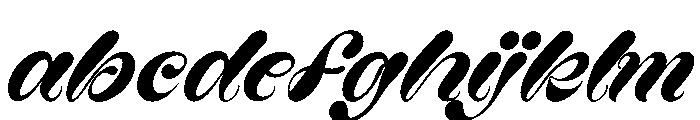 Lucky Wonky Italic FONT