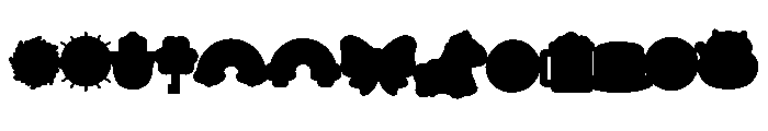 LuckyCharmDecor Font UPPERCASE