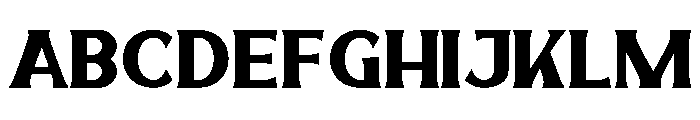 LuckyHanie Font UPPERCASE