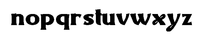 LuckyHanie Font LOWERCASE