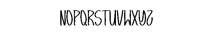 Luclius Font LOWERCASE
