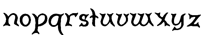 Lucuma Font LOWERCASE