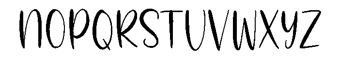 Lucunya Font UPPERCASE