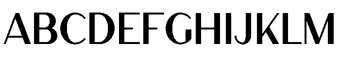 Ludic Regular Font UPPERCASE