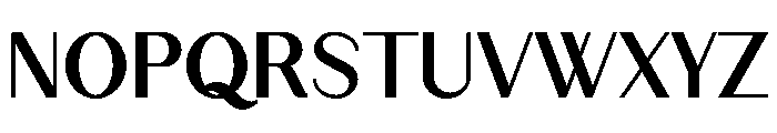 Ludic Regular Font UPPERCASE