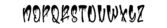 LudieztRegular Font LOWERCASE
