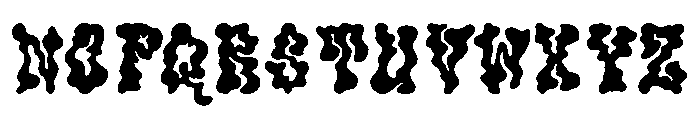 LuicoobRegular Font UPPERCASE