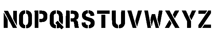 Lule Regular Font UPPERCASE