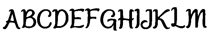 Lumevera Font UPPERCASE