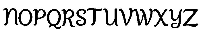 Lumevera Font UPPERCASE