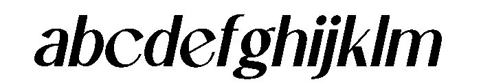 Lumielle Italic FONT